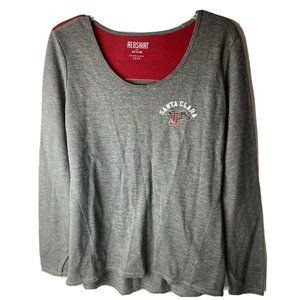 Red Shirt Santa Clara Broncos LOGO Size Medium